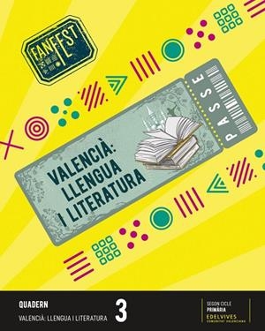 VALENCIÀ: LLENGUA I LITERATURA3R PRIMÀRIA, QUADERN (CV) | 9788414039335