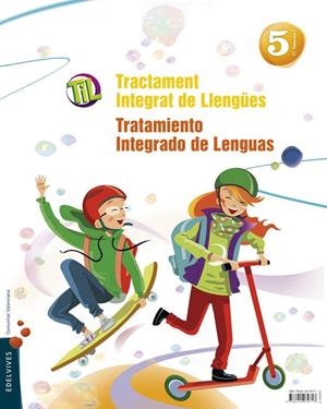 TRACTAMENT INTEGRAT DE LLENGÜES 5É PRIMARIA 2022 (CV) | 9788414039717