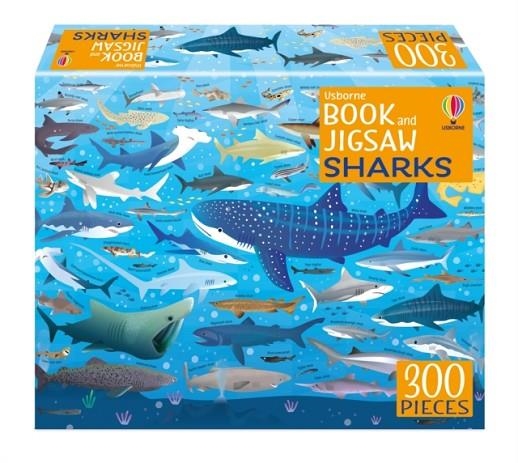 USBORNE BOOK AND JIGSAW: SHARKS | 9781805079897 | SAM SMITH