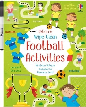 WIPE-CLEAN FOOTBALL ACTIVITIES | 9781835408636 | KIRSTEEN ROBSON