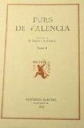 FURS DE VALÈNCIA (VOL. IV; LLIBRE IV), A CURA DE GERMÀ COLÓN I ARCADI GARCIA, 328 | 9788472265806