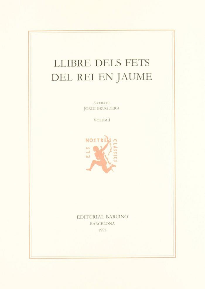 LLIBRE FETS DEL REI JAUME (I-II) | 9788472266339