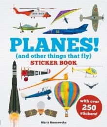 PLANES! AND OTHER THINGS THAT FLY STICKER BOOK | 9781804537855 | MARIA BRZOZOWSKA