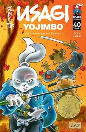 USAGI YOJIMBO: 40TH ANNIVERSARY READER | 9781506745121 | STAN SAKAI