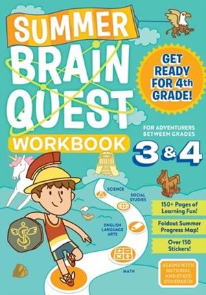 SUMMER BRAIN QUEST: BETWEEN GRADES 3 & 4 | 9780761189190 | VV.AAA