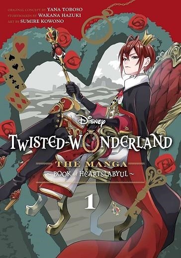 DISNEY TWISTED-WONDERLAND: THE MANGA – BOOK OF HEARTSLABYUL, VOL. 1 | 9781974739141 | YANA TOBOSO, WAKANA HAZUKI