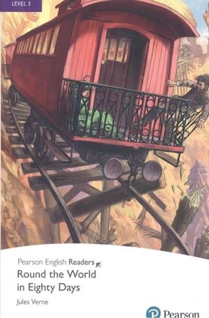 ROUND THE WORLD IN EIGHTY DAYS BOOK & EBOOK - LEVEL 5 | 9781292747200 | JULES VERNE