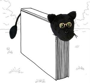 BOOK-TAILS BOOKMARK - BLACK CAT | 5035393968076