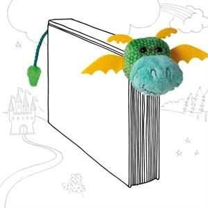 BOOK-TAILS BOOKMARK - DRAGON | 5035393968113
