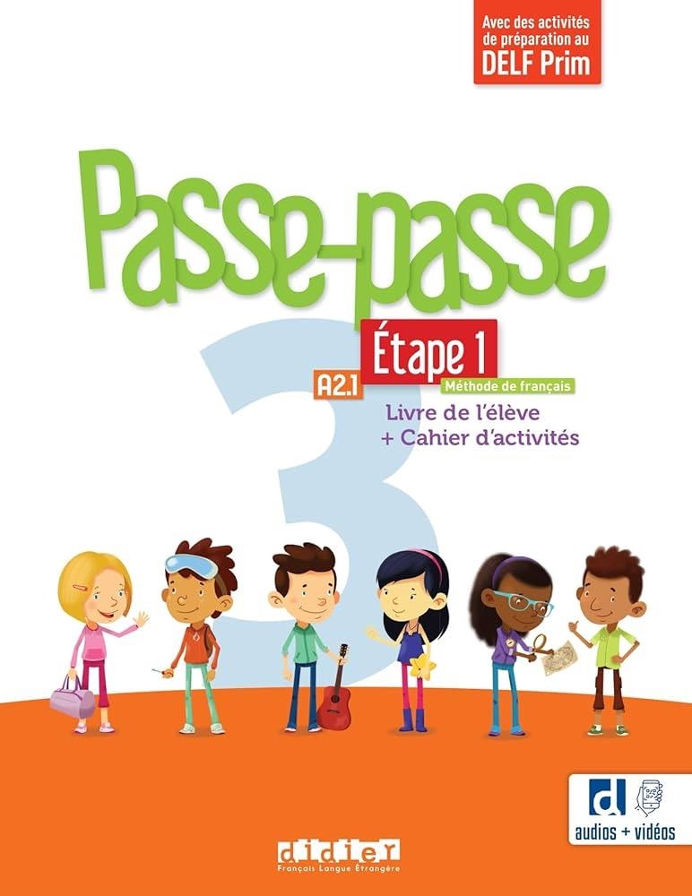 PASSE A PASSE 3 ETAPE 1 LIVRE+CAHIER | 9782278112883