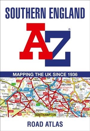 SOUTHERN ENGLAND A-Z ROAD ATLAS | 9780008560560 | A-Z MAPS