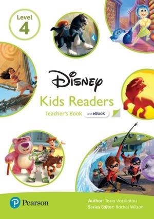 DISNEY KIDS READERS TEACHER'S BOOK AND EBOOK-LEVEL 4-A1/A2+ | 9781292330891