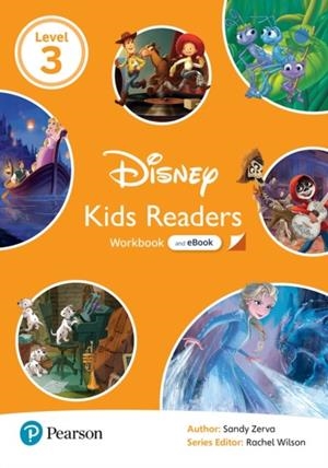 DISNEY KIDS READERS WORKBOOK AND EBOOK-LEVEL 3-A1/A2 | 9781292330822