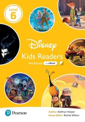 DISNEY KIDS READERS WORKBOOK AND EBOOK-LEVEL 6-A2+/B1 | 9781292330853