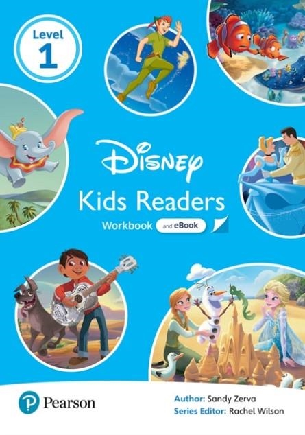 DISNEY KIDS READERS WORKBOOK AND EBOOK-LEVEL 1-<A1/A1 | 9781292330808