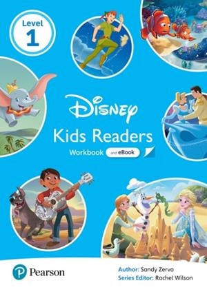 DISNEY KIDS READERS WORKBOOK AND EBOOK-LEVEL 1-<A1/A1 | 9781292330808