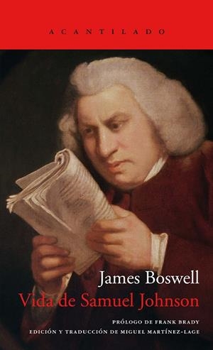 VIDA DE SAMUEL JOHNSON | 9788418370441 | BOSWELL, JAMES