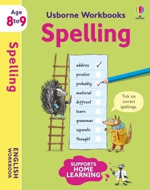 USBORNE WORKBOOKS SPELLING 8-9 | 9781801313506 | JANE BINGHAM