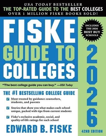 FISKE GUIDE TO COLLEGES 2026 (42ND ED.) | 9781464233012