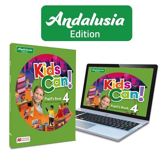 KIDS CAN! ANDALUCIA 4 PUPIL'S BOOK: LIBRO DE TEXTO DE INGLÉS IMPRESO CON ACCESO | 9781035127405 | SHAW, DONNA/OMEROD, MARK