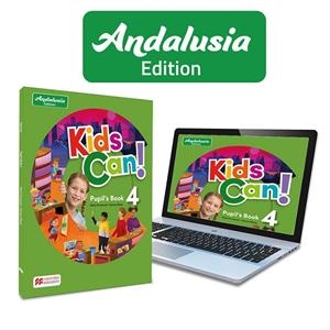 KIDS CAN! ANDALUCIA 4 PUPIL'S BOOK: LIBRO DE TEXTO DE INGLÉS IMPRESO CON ACCESO | 9781035127405 | SHAW, DONNA/OMEROD, MARK