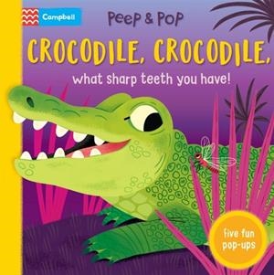 CROCODILE, CROCODILE, WHAT SHARP TEETH YOU HAVE! | 9781035042555 | CAMPBELL BOOKS
