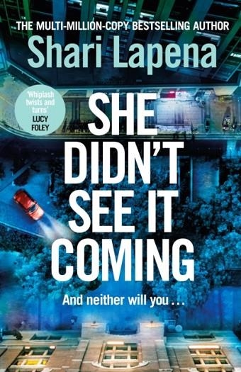 SHE DIDN'T SEE IT COMING | 9780857506207 | SHARI LAPENA