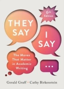 "THEY SAY / I SAY" | 9781324070030 | GERALD GRAFF, CATHY BIRKENSTEIN