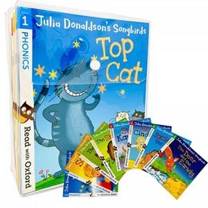 JULIA DONALDSON'S SONGBIRDS READ WITH OXFORD PHONICS 36 BOOKS COLLECTION SET (1 - 4) | 9780192776518