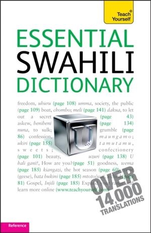 ESSENTIAL SWAHILI DICTIONARY: TEACH YOURSELF | 9781444104080 | D V PERROTT