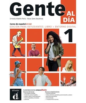 GENTE AL DIA 1. ED. ESTUDIANTES: LIBRO+ENTORNO DIGITAL | 9788411575645 | MARTÍN PERIS, ERNESTO/SANS BAULENAS, NEUS