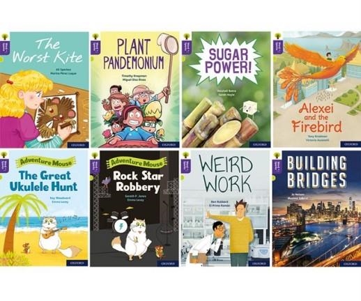 OXFORD READING TREE WORD SPARKS: LEVEL 11: MIXED PACK OF 8 | 9780198497103
