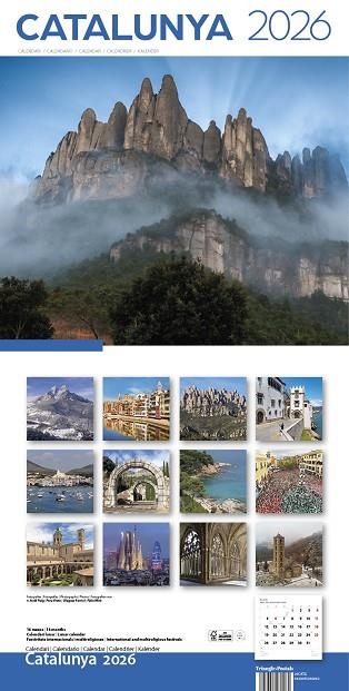 CALENDARIO 2026 PARET (30X30 CM) CATALUNYA | 8424455260062