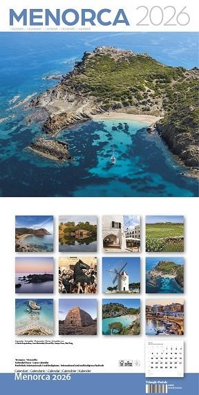 CALENDARIO 2026 PARET (30X30 CM) MENORCA | 8424455260185