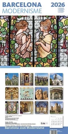 CALENDARIO 2026 PARET (30X30 CM) MODERNISME | 8424455260192