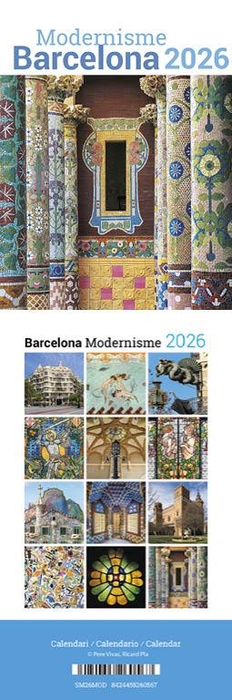 CALENDARIO 2026 ST MINI (9X12 CM) MODERNISME | 8424455260567