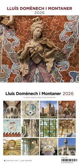 CALENDARIO 2026 ST (14X15 CM) LLUÍS DOMENECH I MONTANER | 8424455260703
