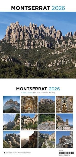 CALENDARIO 2026 ST (14X15 CM) MONTSERRAT | 8424455260710