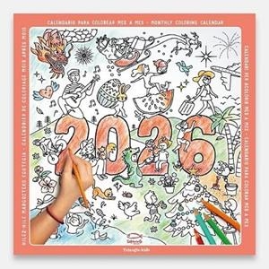 CALENDARIO 2026 PARET (30X30 CM) ACOLORIR | 8424455260864