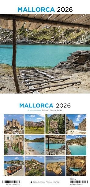 CAL.2026 ST 14X15 CM MALLORCA PLATJA | 8424455260727 | TRIANGLE