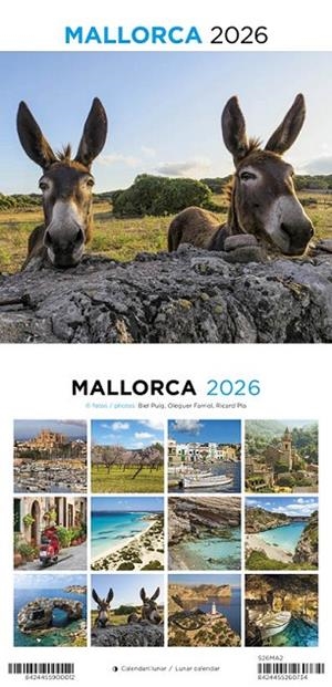 CAL.2026 ST 14X15CM MALLORCA SOMERES | 8424455260734 | TRIANGLE