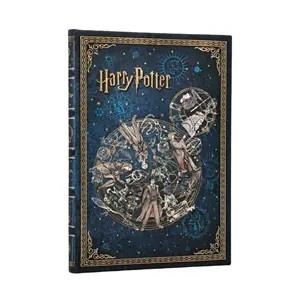 LIBRETA HARRY POTTER COLLECTION / LEGENDS OF HOGWARTS JOURNAL /MIDI / CUSTOM LINED | 9781408765210