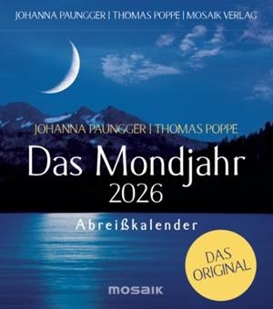 DAS MONDJAHR 2026 - ABREIßKALENDER | 9783442319978 | PAUNGGER/ POPPE