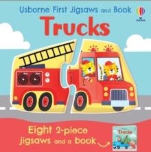 USBORNE FIRST JIGSAWS AND BOOK: TRUCKS | 9781474997997 | ABIGAIL WHEATLY