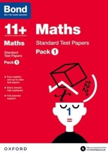 BOND 11+: MATHS: STANDARD TEST PAPERS (FOR GL ASSESSMENT & OTHER 11 PLUS EXAMS) : PACK 1 | 9780192740755 | ANDREW BAINES