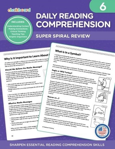 DAILY READING COMPREHENSION GRADE 6 | 9781634459839