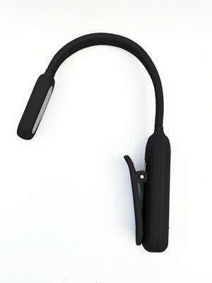 LAMPARA DE LECTURA LUCY NEGRA USB | 9791259575838