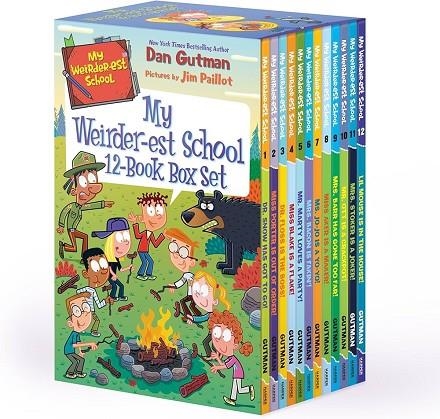 MY WEIRDER-EST SCHOOL 12-BOOK BOX SET | 9780063434059 | DAN GUTMAN