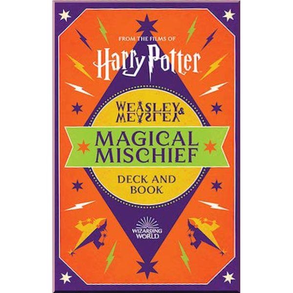 HARRY POTTER WEASLEY & WEASLEY MAGICAL MISCHIEF DECK AND BOOK | 9780762479467 | DONALD LEMKE