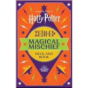 HARRY POTTER WEASLEY & WEASLEY MAGICAL MISCHIEF DECK AND BOOK | 9780762479467 | DONALD LEMKE